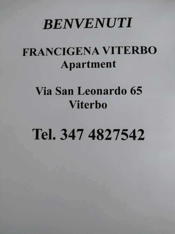 Francigena Viterbo Apartment Con Parcheggio Gratuito A Soli 2 Minuti Luaran gambar